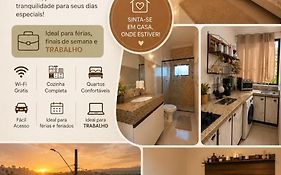 Casa confortável com um quarto